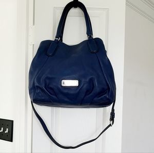 Marc by Marc Jacobs Large Blue Leather Bag